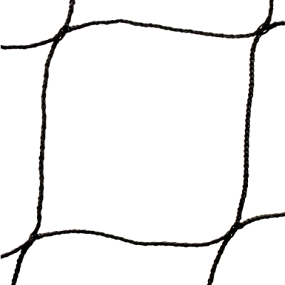 NET Polyethyleen - ZWART (NO-FLAME)