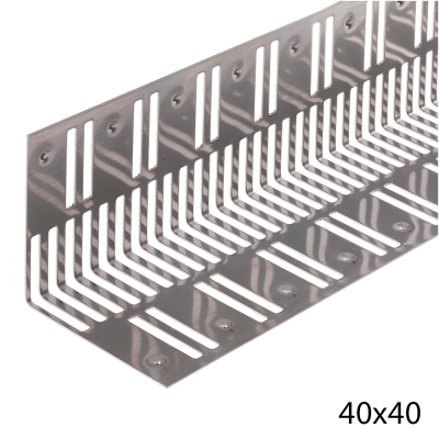 VentiStrip RVS Ventilatieprofiel 